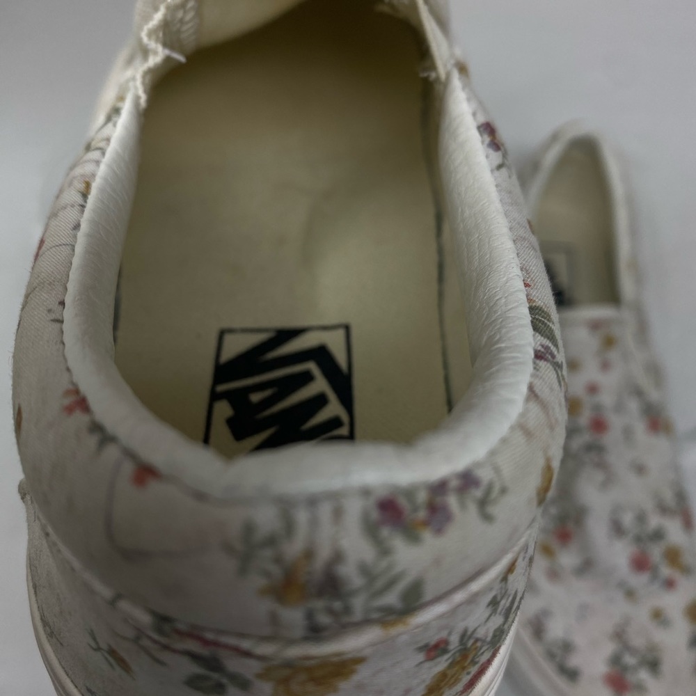 Vans Classic Slip on vintage floral marshmallow women’s - Picture 11 of 14